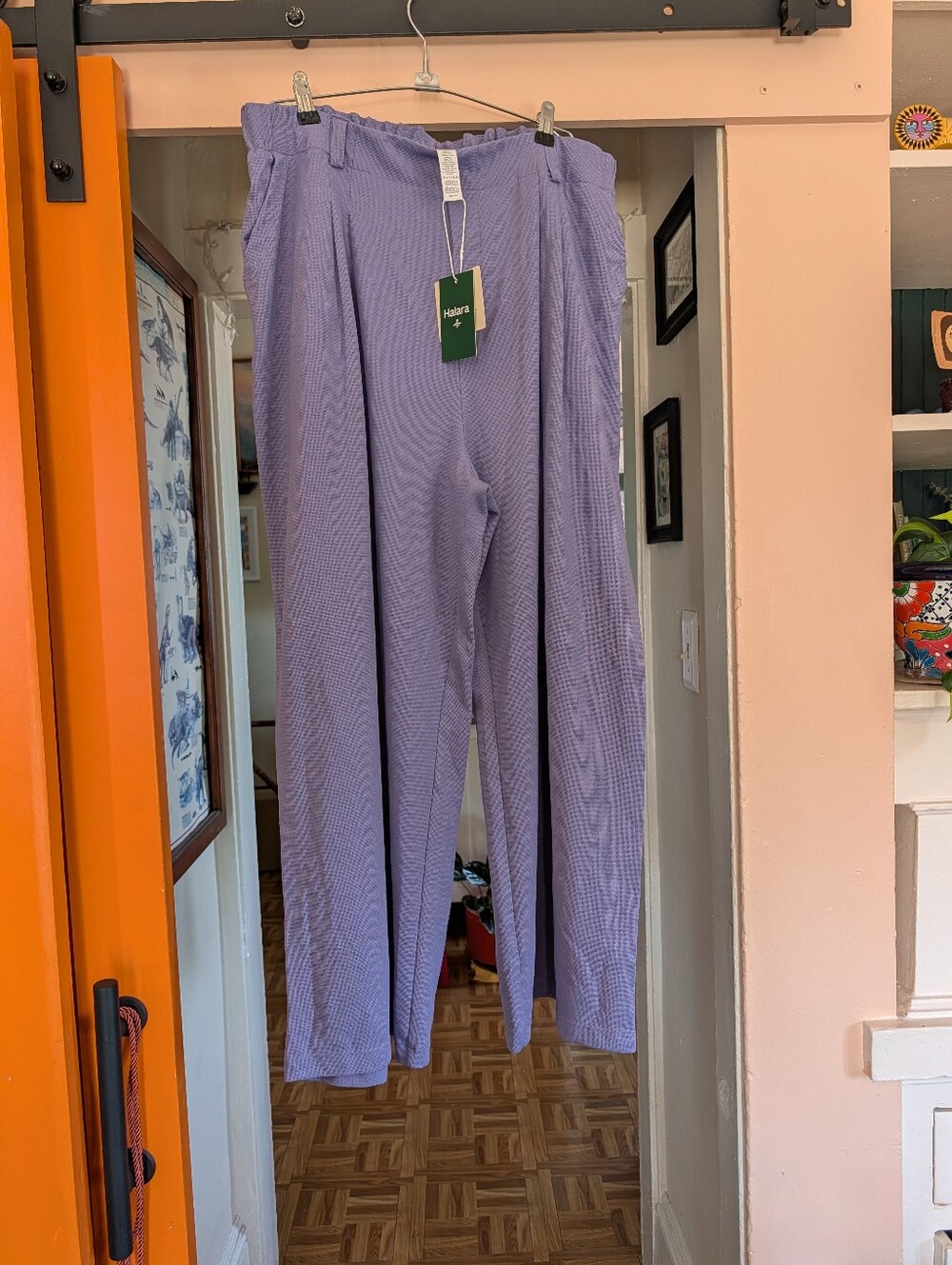 Halara Flex™ High Waisted Pocket Wide Leg Waffle Work Pants
